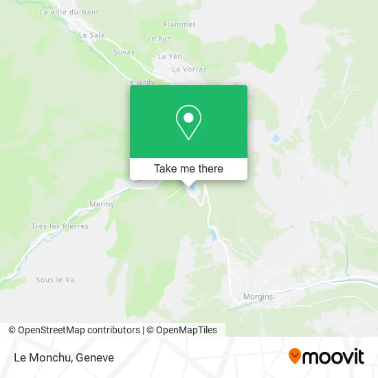 Le Monchu map
