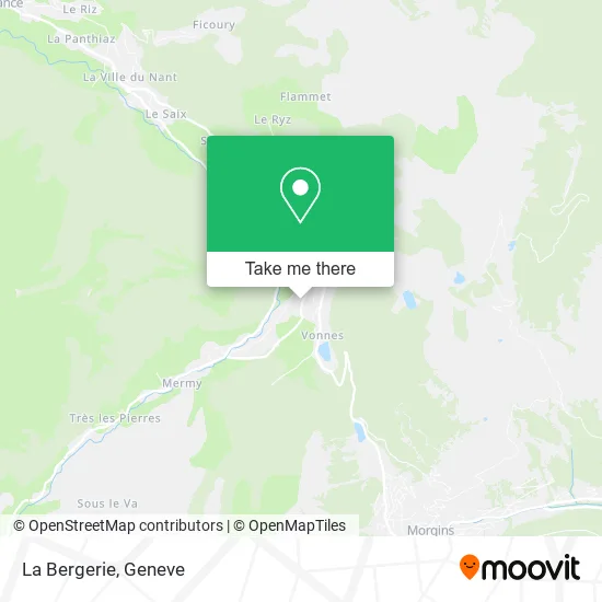 La Bergerie map