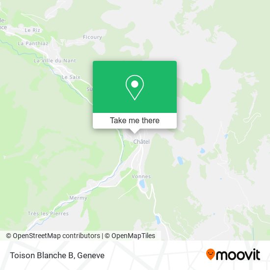 Toison Blanche B map