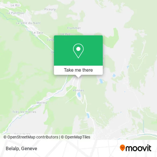 Belalp map