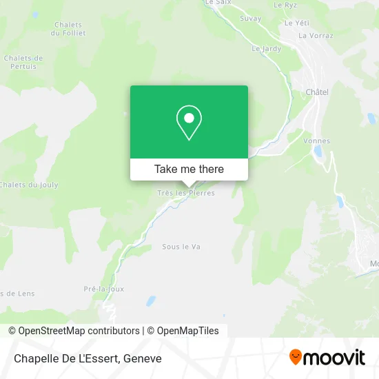 Chapelle De L'Essert map