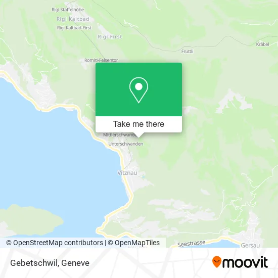 Gebetschwil map