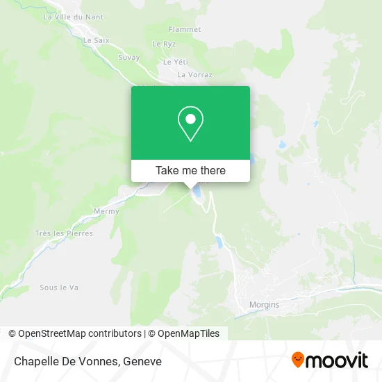Chapelle De Vonnes map