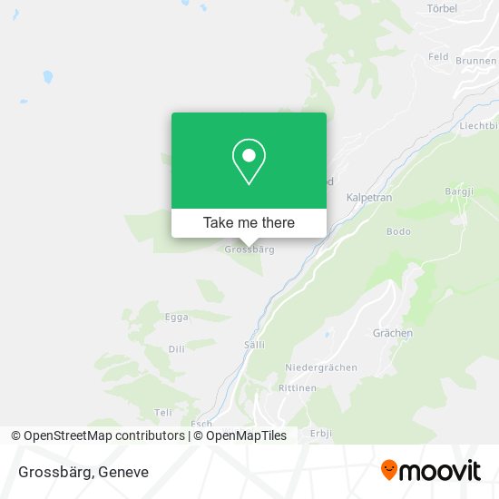 Grossbärg map