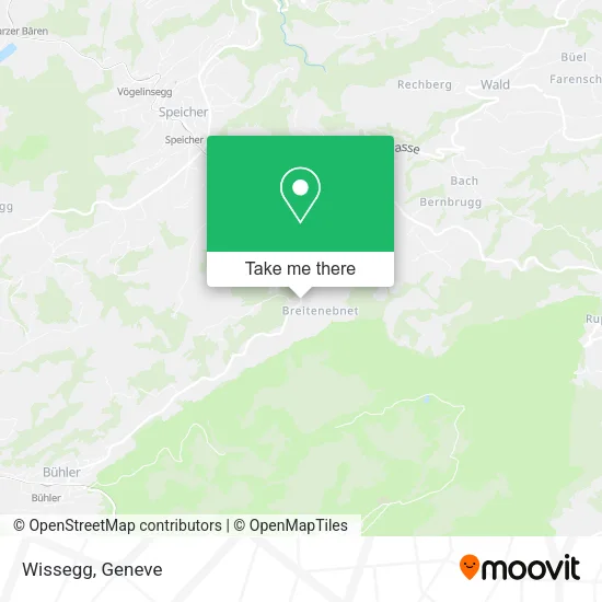 Wissegg map