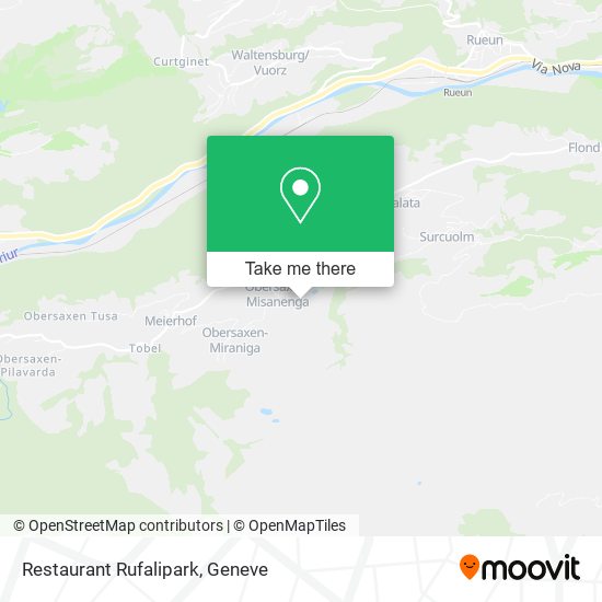 Restaurant Rufalipark map