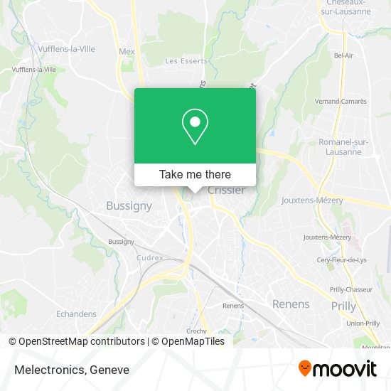 Melectronics map