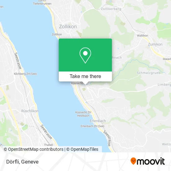 Dörfli map