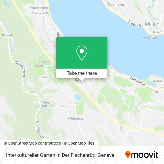 Interkultureller Garten In Der Fischenrüti map