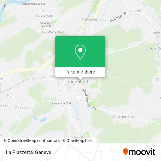 La Piazzetta map