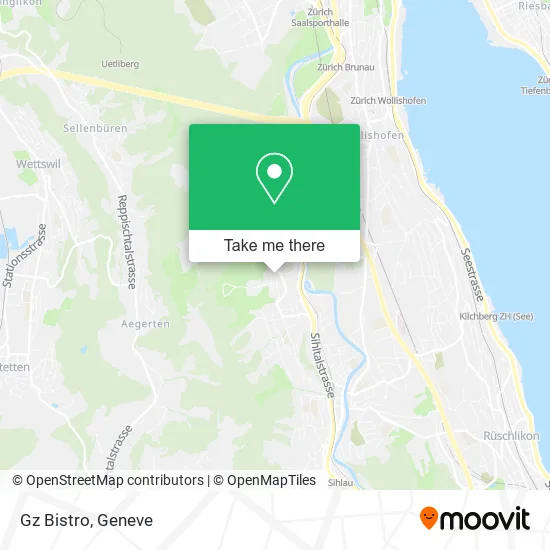 Gz Bistro map