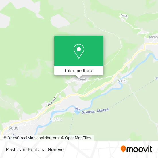 Restorant Fontana map