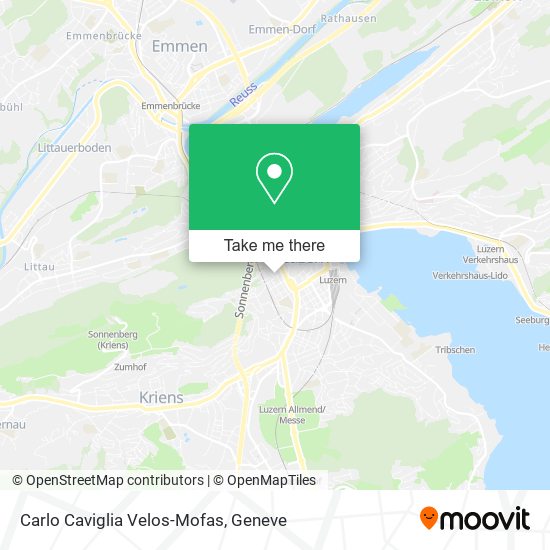 Carlo Caviglia Velos-Mofas map