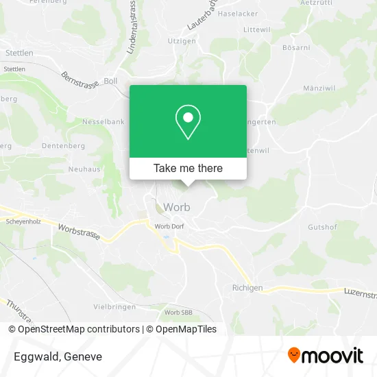 Eggwald map