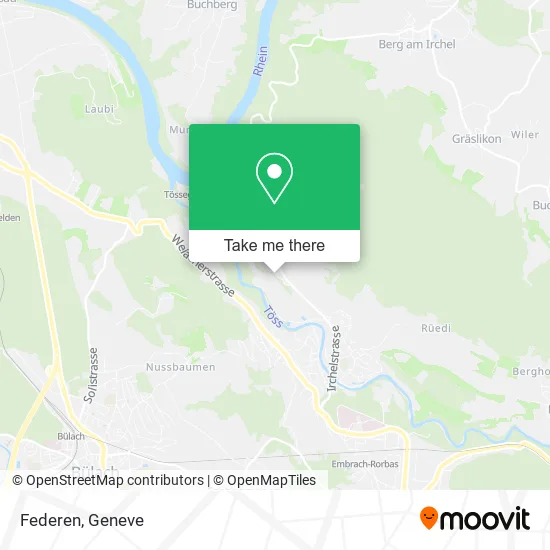 Federen map