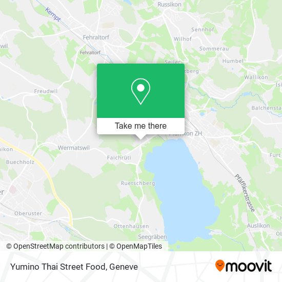 Yumino Thai Street Food map