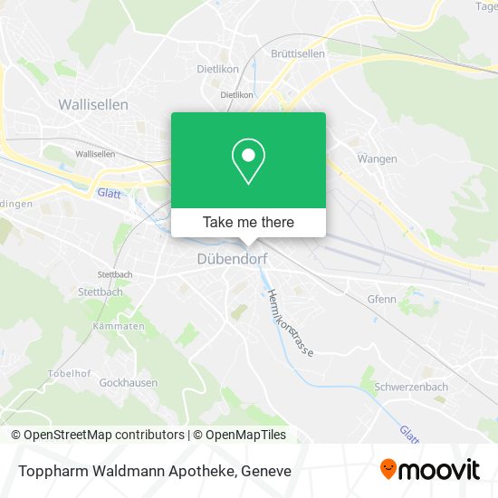 Toppharm Waldmann Apotheke map