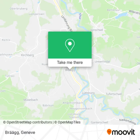 Bräägg map