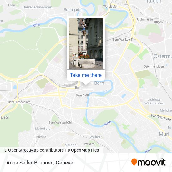 Anna Seiler-Brunnen map