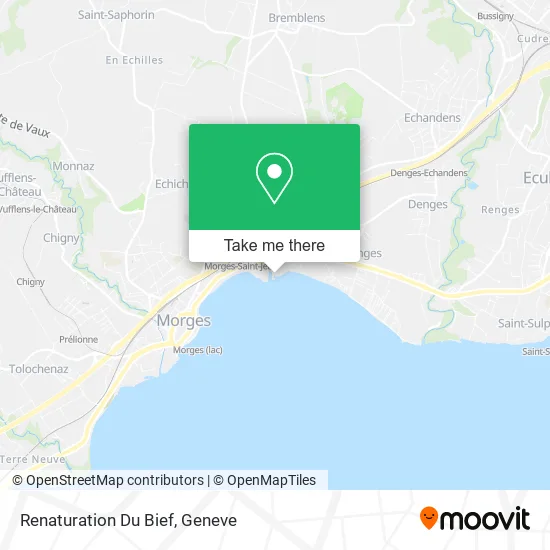 Renaturation Du Bief map