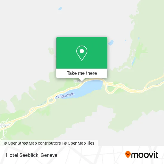 Hotel Seeblick map