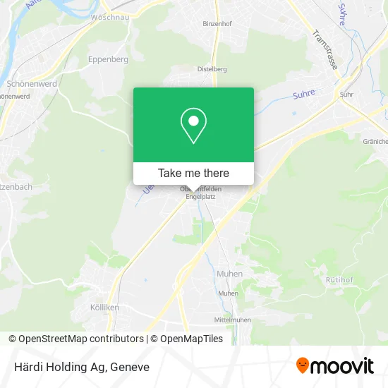 Härdi Holding Ag map