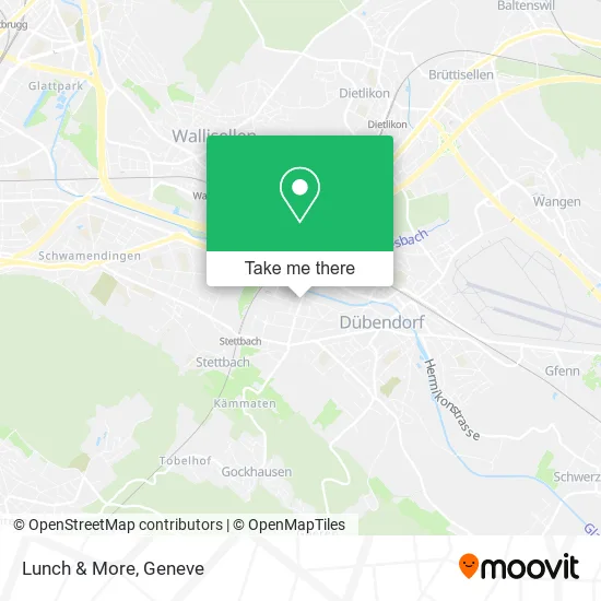 Lunch & More map