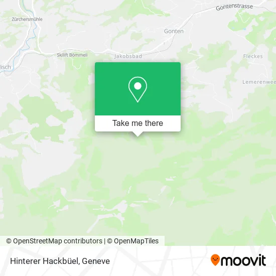 Hinterer Hackbüel map