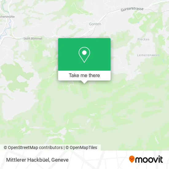 Mittlerer Hackbüel map