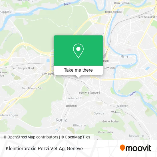 Kleintierpraxis Pezzi.Vet Ag map