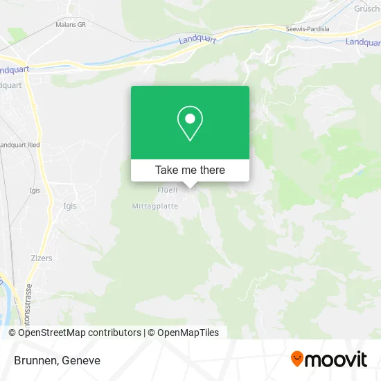 Brunnen map