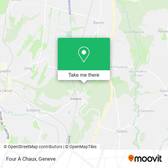 Four À Chaux map