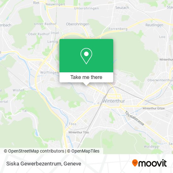 Siska Gewerbezentrum map
