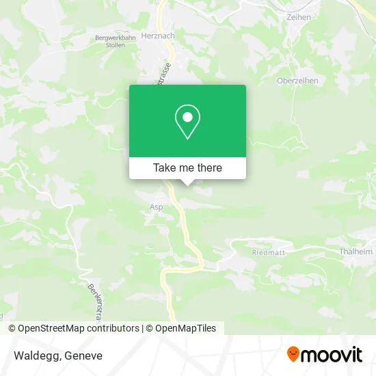 Waldegg map