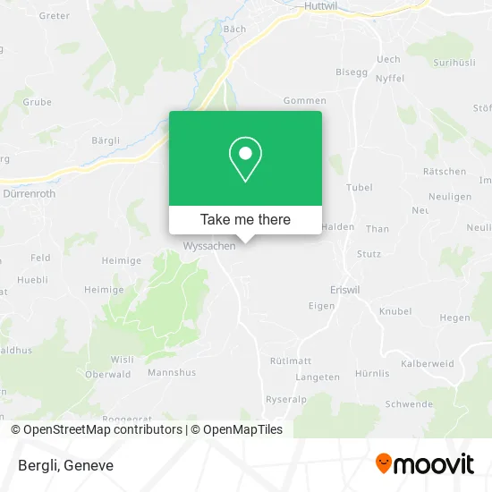 Bergli map