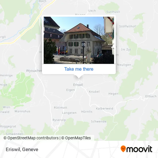 Eriswil map