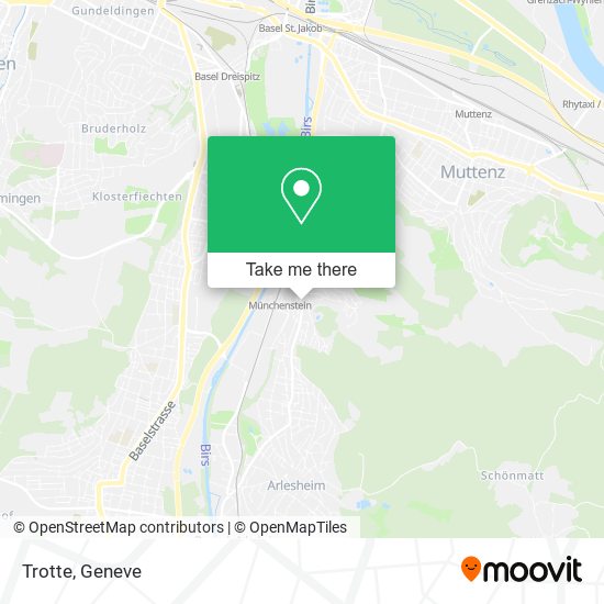 Trotte map