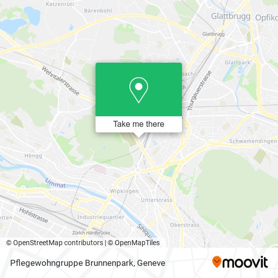 Pflegewohngruppe Brunnenpark map