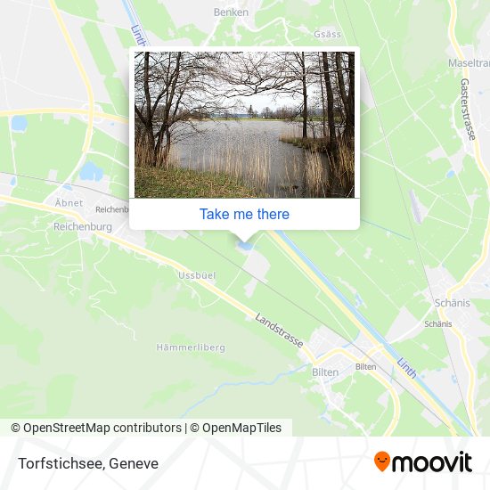 Torfstichsee map