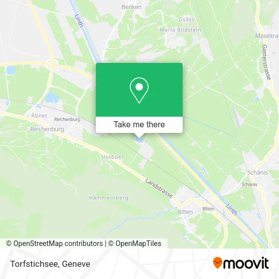 Torfstichsee map