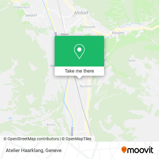 Atelier Haarklang map