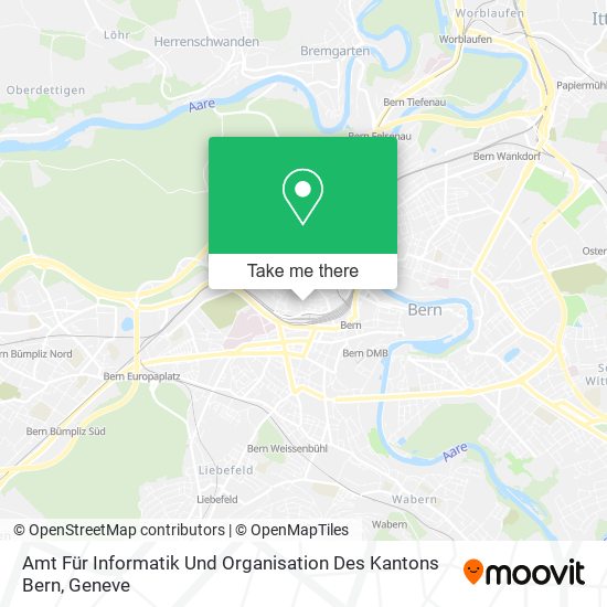 Amt Für Informatik Und Organisation Des Kantons Bern map