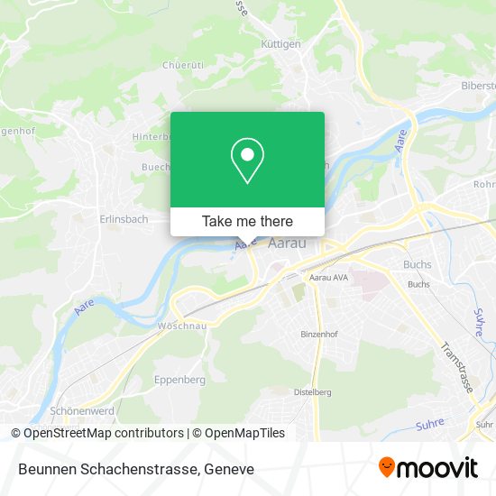 Beunnen Schachenstrasse map