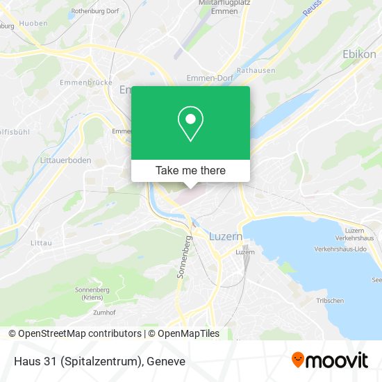 Haus 31 (Spitalzentrum) map