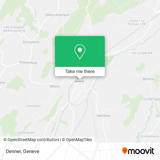 Denner map