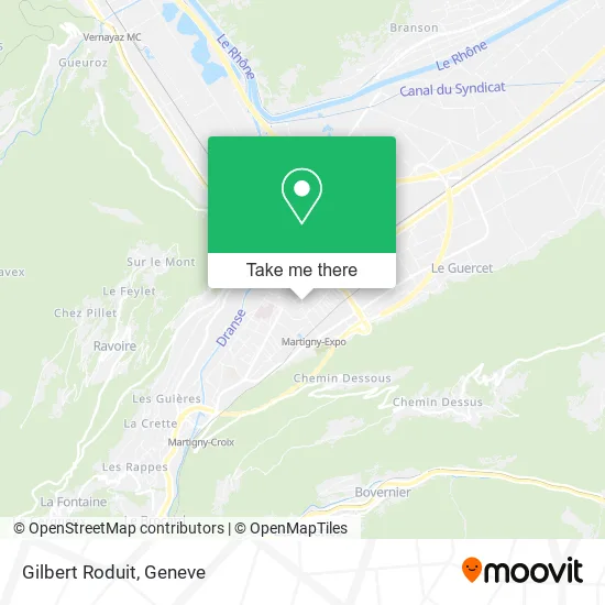 Gilbert Roduit map