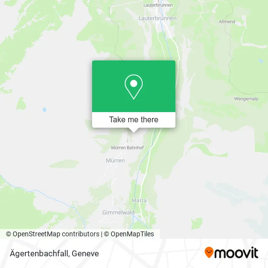 Ägertenbachfall map