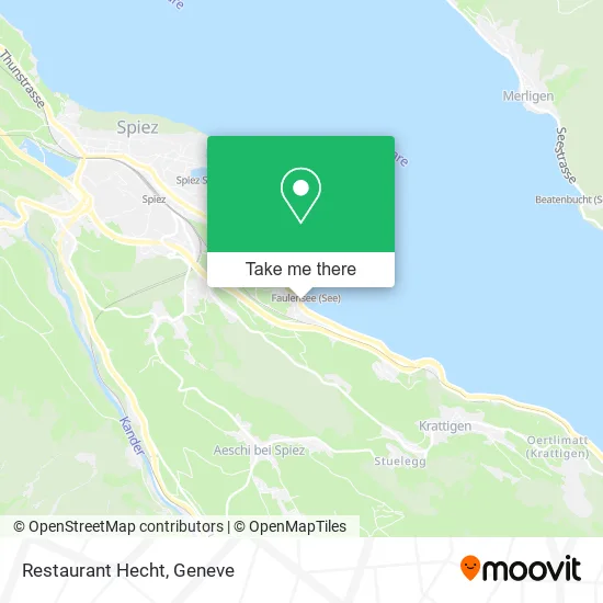 Restaurant Hecht map