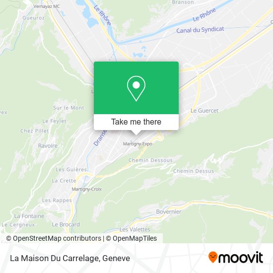 La Maison Du Carrelage map