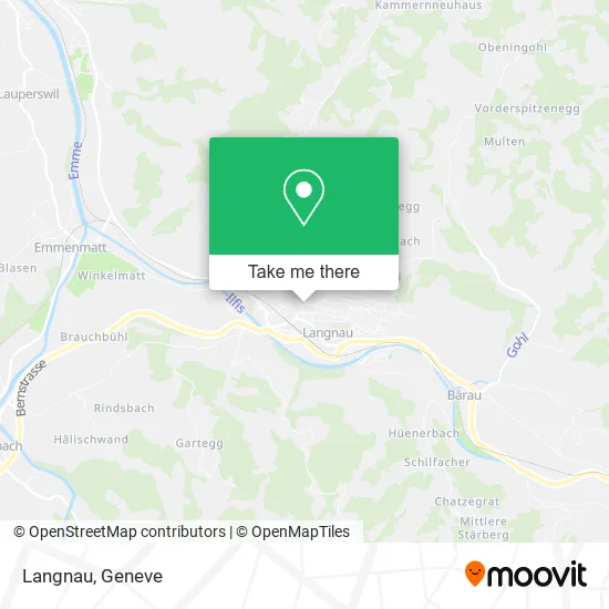 Langnau map
